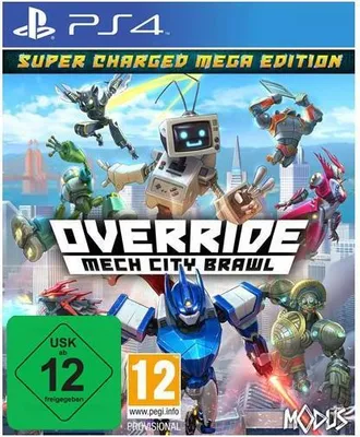 Produktbild von GAME Override: Mech City Brawl Super Charged Mega Edition, PS4, PlayStation 4, Multiplayer-Modus
