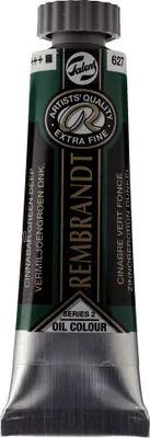 Obrázok produktu pre Olejová farba Rembrandt, tuba 15 ml, tmavozelená, 627