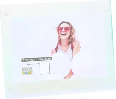 Produktbild von Acryl-Fotorahmen Deknudt S58SJ1 mit Regenbogeneffekt 13 x 18 cm