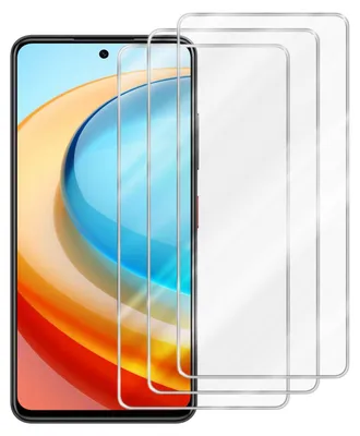 Produktbild von Cadorabo 3x Panzer Schutz Glas für ZTE Blade A75 4G 3 Stück Schutzfolie in Ultra-Klar Hüllen freundlich - Gehärtetes (Tempered) Glas Dipslayschutz Folie in 9H Härte Anti Kratzer