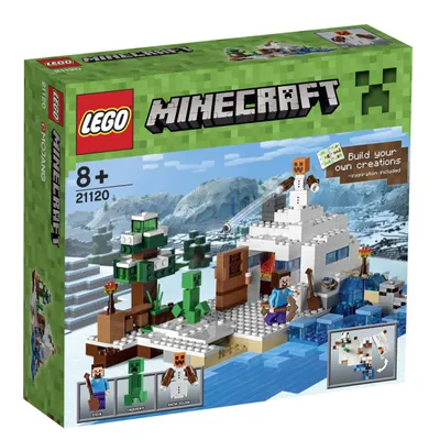 Produktbild von Lego 21120 Minecraft - Das Versteck im Schnee
