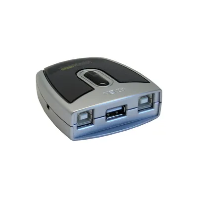 Image de Aten US221A US221A Commutateur de données USB 2.0, 1 périphérique USB vers 2 PC, électronique