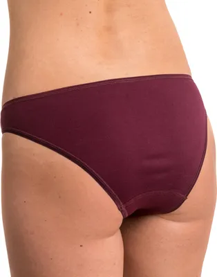 Damen Slip Basic bordeaux RT