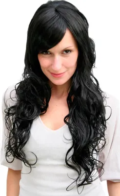 Produktbild von WIG ME UP Perücke, schwarz, lang, voluminös 9669EL-1B