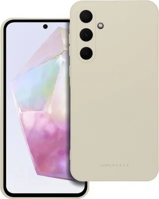 Image de Roar Space Housse pour téléphone portable - convient au Samsung Galaxy A35 5G Creme