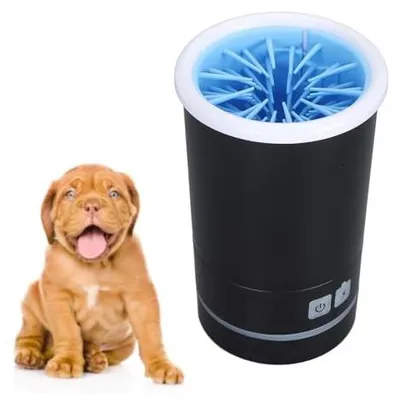 Productafbeelding van Automatische hondenpootreiniger - Hondenpootwasmachine - USB-oplaadbaar - Geschikt voor grote honden - Huisdierpootreiniger - Katvriendelijk