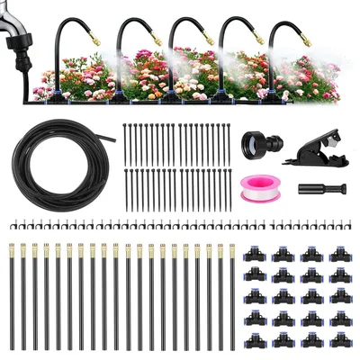Immagine prodotto di Sistema di irrigazione automatico con tubo da 20 metri e ugelli regolabili