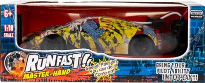 Produktbild von Ferngesteuertes Auto | RC Auto | Runfast!! | Blau/Gelb