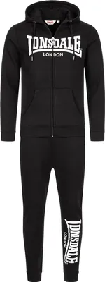 Image de Survêtement homme avec capuche coupe étroite FEENY Black/White L Lonsdale
