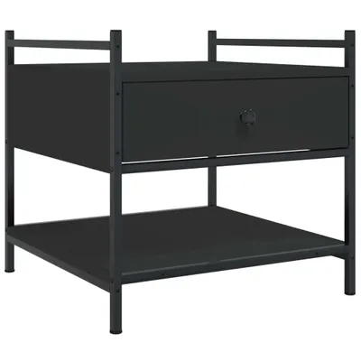 Produktbild von Couchtisch Schwarz 50x50x50 cm Holzwerkstoff