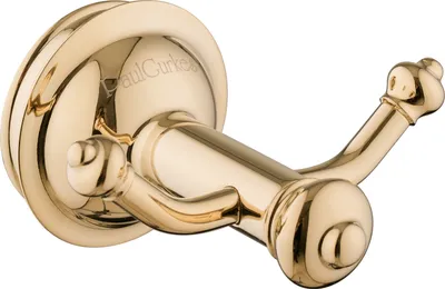 Produktbild von PaulGurkes Handtuchhaken Gold Bad-Accessoire Halterung für Handtücher