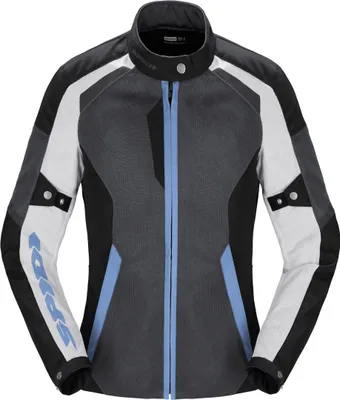 Immagine prodotto di Giacca da moto Spidi Tek Net da donna, grigio/blu, XS