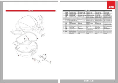 Immagine prodotto di Kit catadriotti GIVI fumé per valigie V40NT