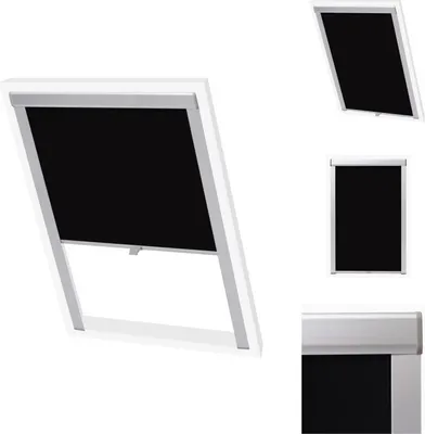Immagine prodotto di vidaXL Tenda a rullo oscurante nera MK08 - Tende e tende a rullo
