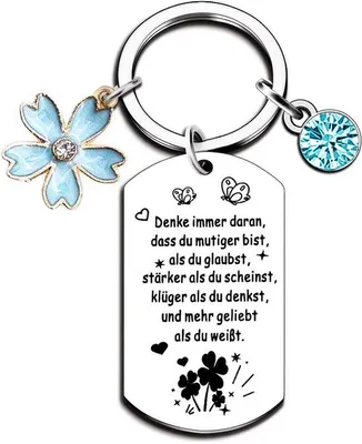 Produktbild von Schnelle Schlüsselanhänger für Frauen, Mütter, Freundinnen, Schwestern, Geschenke für Frauen, Mütter, Freundinnen, Schwestern