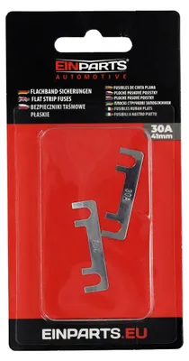 Obrázok produktu pre Einparts Ploché páskové poistky 30 A, sada 2 ks, 41 mm, pre vozidlá