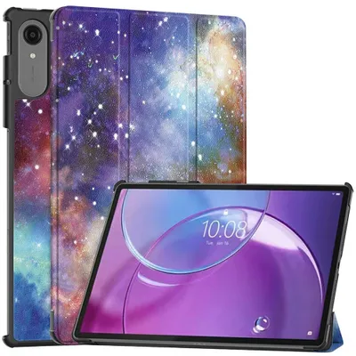 Produktbild von Lenovo Idea Tab Pro Gen 2 Hülle - Coverup Tri-Fold Ständer Klapphülle mit Schlaf/Wach-Funktion - Galaxy