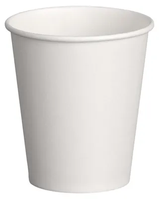 Produktbild von 200x Kaffeebecher 'Coffee To Go' Pappbecher 100% ohne Kunststoff weiß 300ml