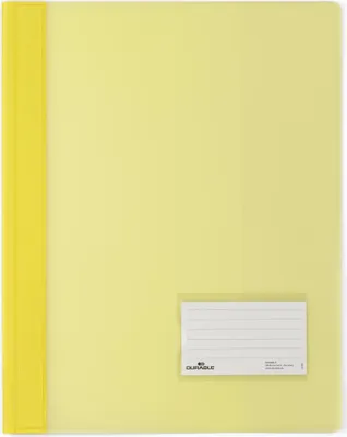 Produktbild von DURABLE Schnellhefter DURALUX® A4+ transluzent 25 ST 268004