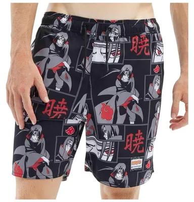 Zdjęcie produktu dla Szorty Hydroponic Naruto Itachi Black dla Uni