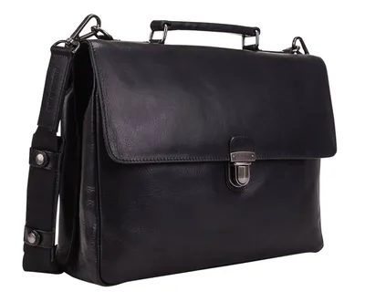 Immagine prodotto di LEONHARD HEYDEN cartella laptop bag con scomparto per laptop Roma Briefcase 2 Compartments Black nero