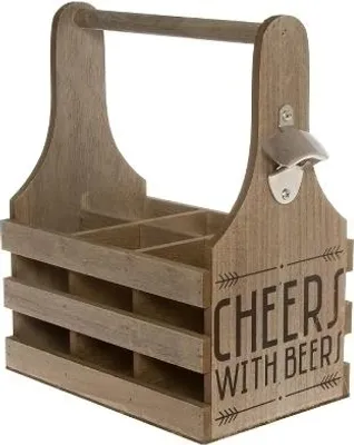 Produktbild von Flaschenhalter Bobby MDF Holz