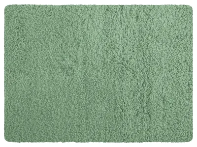 Produktbild von MSV - Mikrofaser-Badematte - 40 x 60 cm - Basilikumgrün - Kuschelig weich - Schn