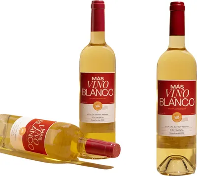 Produktbild von 3er Set Spanischer Weißwein "Más Vino Blanco" 75cl