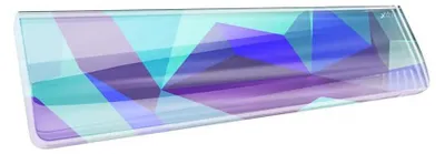 Productafbeelding van Cherry WR5-CPT-LITUS-BLUE CHERRY Xtrfy ZUB WR5 Compact Resin Wrist Rest Litus Blue