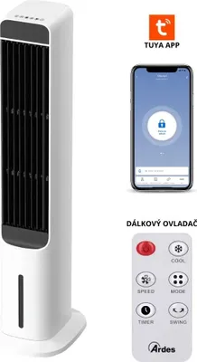 Obrázek produktu pro BOT Chytrý ochlazovač vzduchu WT1, WiFi, 5l, tichý režim, hlasové ovládání, 12h časovač