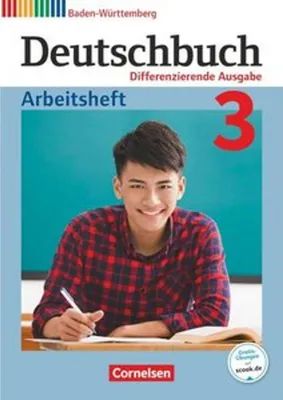 Produktbild von Deutschbuch - Differenzierende Ausgabe Band 3: 7. Schuljahr- Baden-Württemberg - Arbeitsheft mit Lösungen