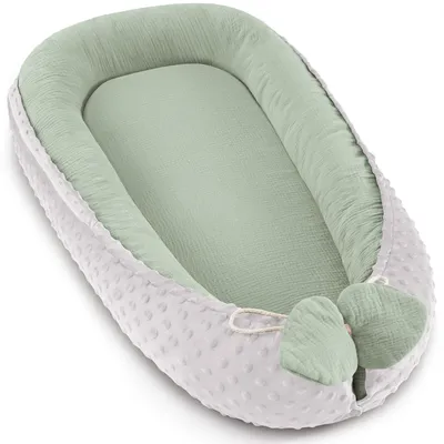 Image de Elzusha - Nid pour bébé multifonctionnel, idéal pour les nouveau-nés, doux et respirant