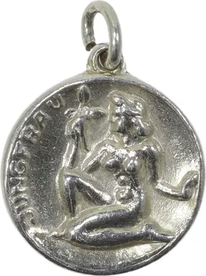 Produktbild von MIAMAR 1173618 Damen Anhänger Sternzeichen Jungfrau Sterling-Silber 925 Silber