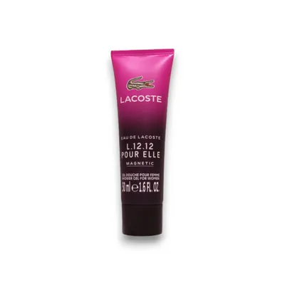 Image de Lacoste, Eau de Lacoste L.12.12 Magnetic, Cleansing, Shower Gel, For All Skin Types, 50 ml