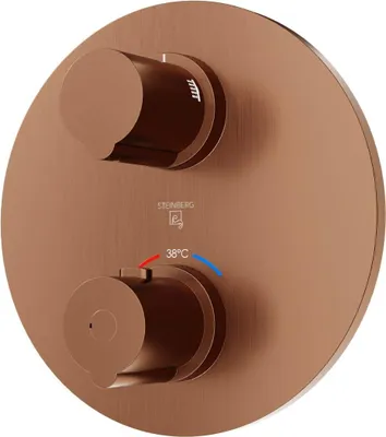 Produktbild von Steinberg Serie 100 Dusch-/Wannenarmatur, Fertigmontageset für Unterputz, 2 Verbraucher, 10041333BC