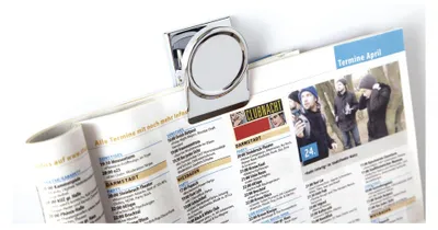 Immagine prodotto di clip magnetica magnetoplan, 50 mm, argento