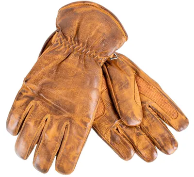 Produktbild von Herren Chopper biker Leder Handschuhe Lanf mit Aramid Gefütter Used Look(3XL,Braun)