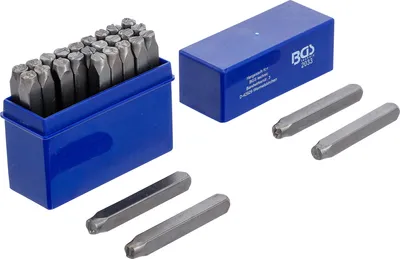 Produktbild von BGS 2033 Einschlagbuchstaben, 6 mm
