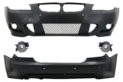 Obrázek produktu pro Sada nárazníků pro BMW řady 5 E60 LCI 2007–2010, design M-Technik, PDC 18 mm.