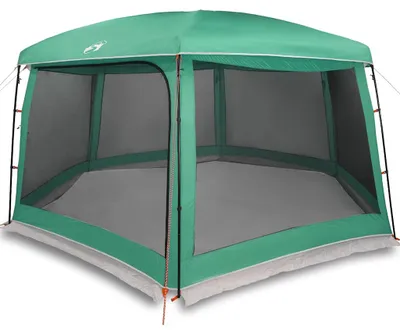 Produktbild von vidaXL Poolzelt mit abnehmbarem Überzelt Netzwänden Meergrün 670x590cm