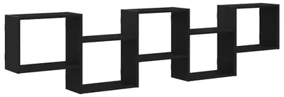 Produktbild von VidaXL 859996, Holz, Schwarz, 60 kg, 1840 mm, 180 mm, 440 mm