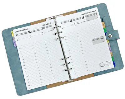 Productafbeelding van Agenda 2027 A5 Weekplanner met Maandtabbladen