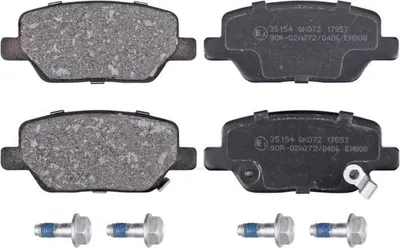 Produktbild von Bremsbelagsatz mit Verschleißwarnung 17,3 mm A.B.S. für u.a. FIAT TIPO