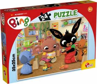 Zdjęcie produktu dla Lisciani Bing Puzzle 24 - Im Supermarkt!