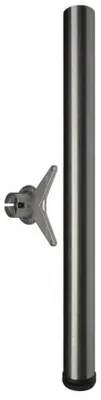 Productafbeelding van Tischbein-logo, hoogte verstelbaar tot 110 cm, plus 3 cm. RVS. Draagvermogen: 150 kg