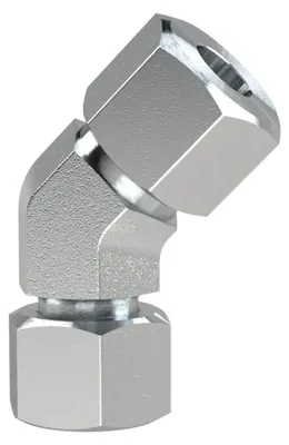 Produktbild von Riegler Einst. 45°-Anschlussverschraubung M36x2,0 i., Rohr-AØ 25, Stahl verz.