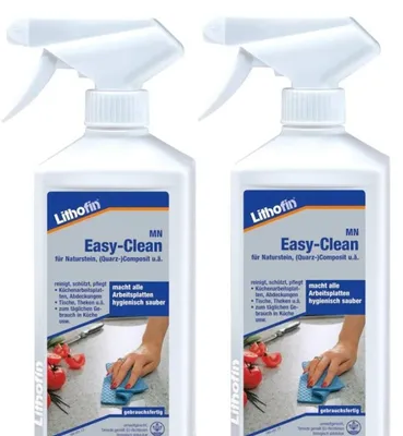Produktbild von Lithofin MN Easy Clean Naturstein Reiniger 2x500ml Sprühflasche