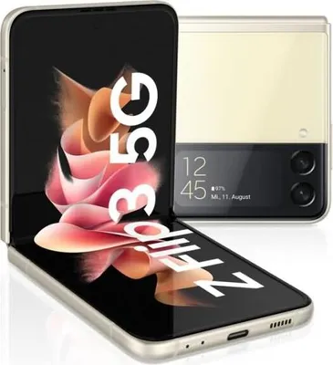 Produktbild von Galaxy Z Flip3 5G Phantom Cream 128GB Smartphone