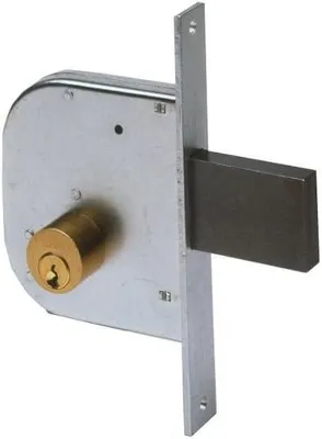 Zdjęcie produktu dla ZAMEK WSUWANY DO BRAM, ART. 42020 CISA E50 – Obudowa 84,5 x 95 mm