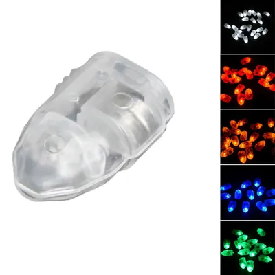 Produktbild von LED-Ballonlichter, Mini-Blinklampen, LED-Partylichter für Laternen, Bars, Weihnachten, Hochzeiten und Partys (30er-Packung)